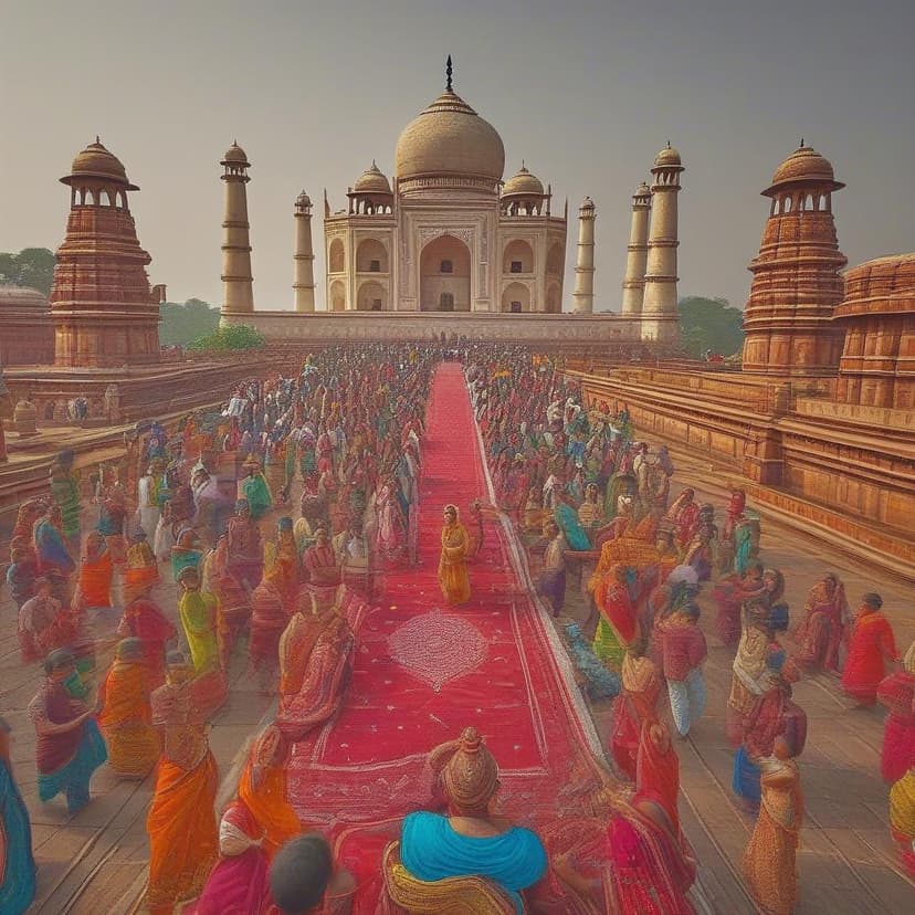 Image for India: A Traveler's Delight
